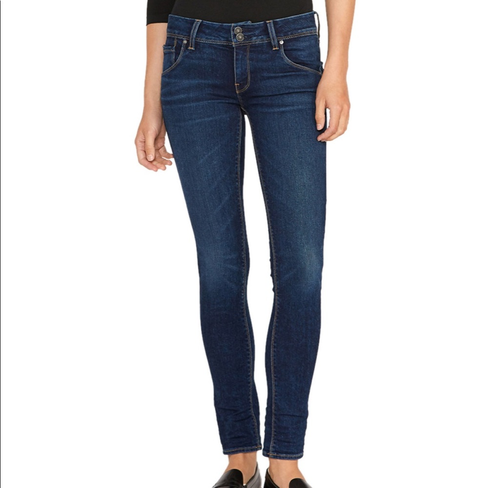 Hudson jeans Collin Midrise Skinny Size 27